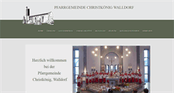 Desktop Screenshot of christkoenig-walldorf.de
